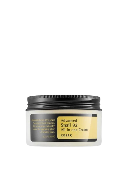 Cosrx- Crema Todo en Uno de Mucina de Caracol Avanzada al 92 100 ml