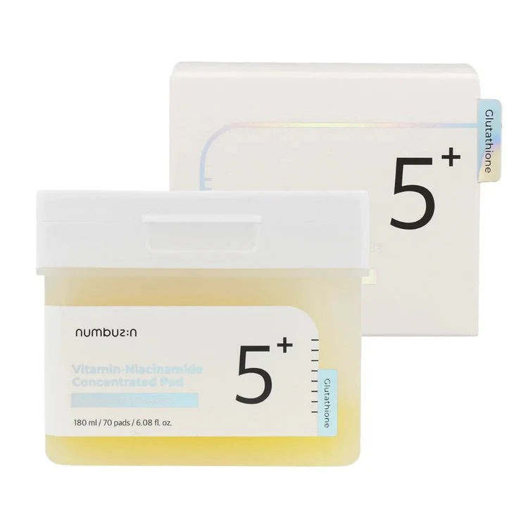 Numbuzin-PADS con Concentrado de Vitamina No. 5 con Niacinamida 180 ml
