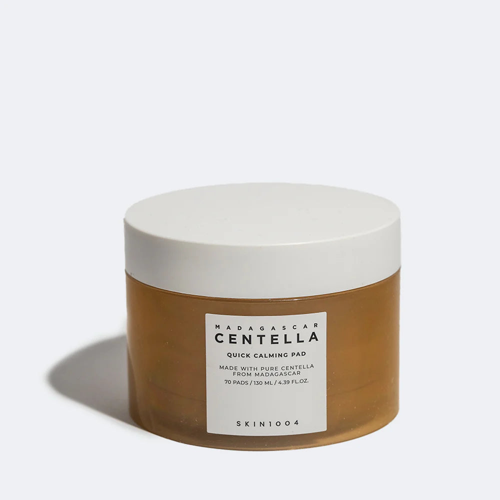 SKIN1004 - 70 pads calmantes de Centella con pantenol